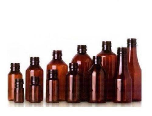Laminated Structure Pharma Plain Brown Glass Bottles