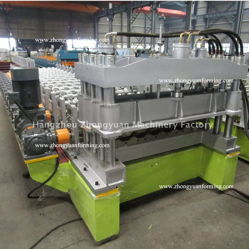 Metropo Tile Roll Forming Machine with Gear Box Transmission