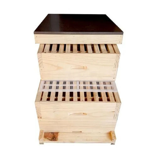 Pine Wood Langstroth Super Bees Box Capacity: 0.5 Kg/Day