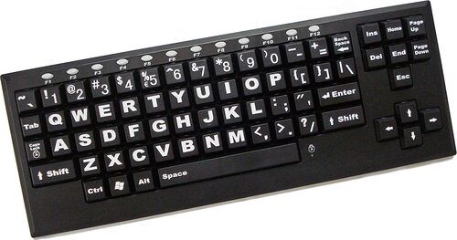 Rectangular Black Regular Size Computer Wired Keyboards, 220V