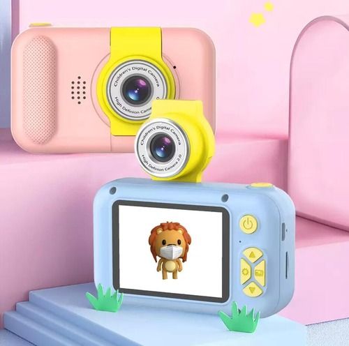 Rotate Lens Selfie 1080P Lcd Screen Children Camera For Kids Age Group: 5-7 Yrs