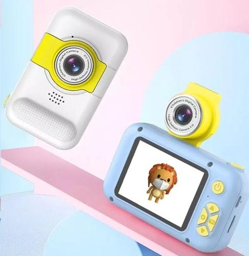 Rotate Lens Selfie 1080p LCD Screen Toy Kids Camera