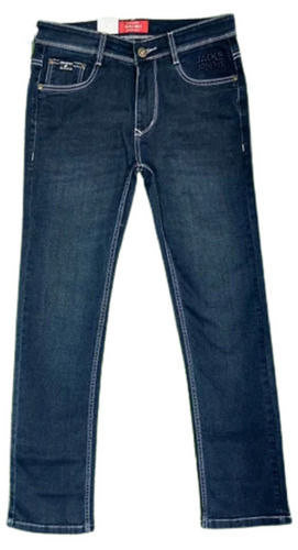 Tear Resistant Dyed Straight Regular Fit Denim Jeans Age Group: >16 Years