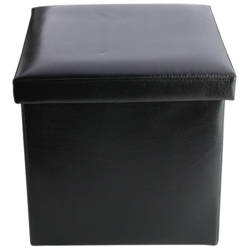 13x10 Inches 200 Gram MDF Wood And Plain PU Leather Storage Box 