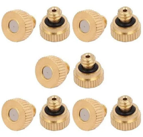 150 Gram Weight Chrome-Plated Copper Misting Nozzle For Reduce Temperature Size: 3