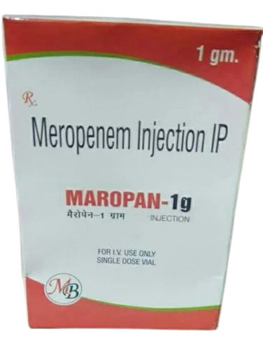 1Gm Single Dose Liquid Form Meropenem Injection General Medicines