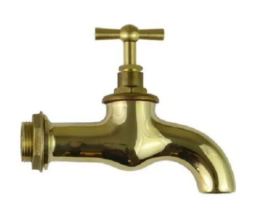 206;15 X 10 X 5 Cm Wall Mounted Rust Proof Satin Finish Brass Water Tap 