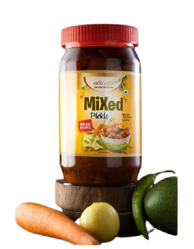 400 Grams Salty And Spicy Taste Nutritious Riches Mixed Pickle