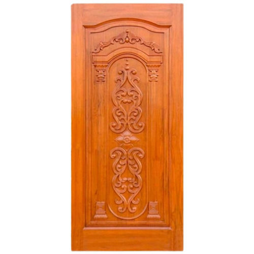 6 Feet 4.8 Mm Thick Termite Resistance Paint Coated Designer Wooden Door