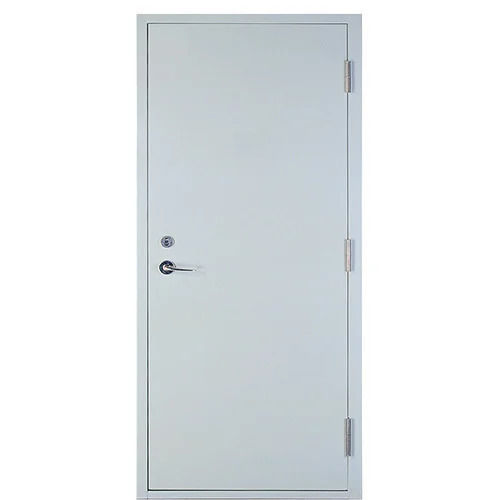 6 Feet Weather Resistance Polished Finished Mild Steel Door Application: Exterior