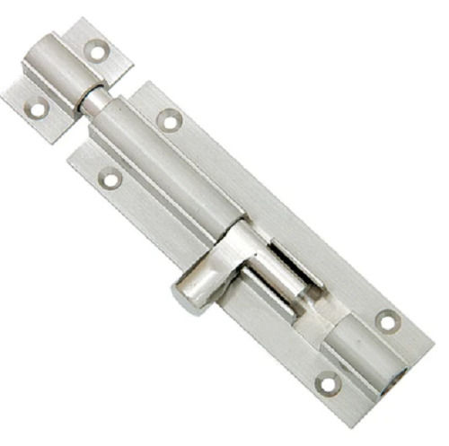 Silver 6X1.5X6 Inch 350 Gram Powder Coated Aluminium Tower Bolt For Door And Window 