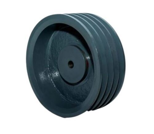 8.3X3.8X5.2 Centimeter Paint Coated Aluminum V Belt Pulley Bore Diameter: 3.45 Inch (In)