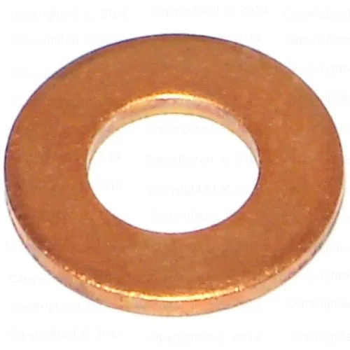 8 Mm Thick Corrosion Resistance Round Zinc Plated Copper Washer