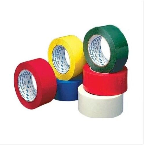 Anti Static Glossy Acrylic Adhesive Singled Sided Color Bopp Packing Tapes Length: 65  & 650  Meter (M)