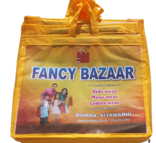 Hot Stamping Surface Non-Woven Fabric Carry Bags With Patch Handle For Garment  Bag Size: Customized