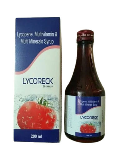 Lycopene Multivitamin And Multi Minerals Syrup For Treating Vitamin Deficiency General Medicines