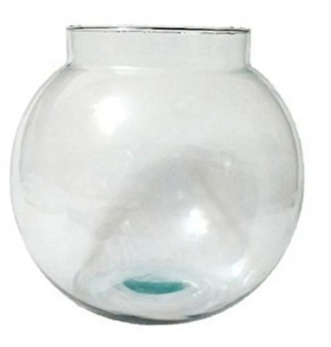 Tranparent 10 Inch Round Transparent Glass Fish Bowl