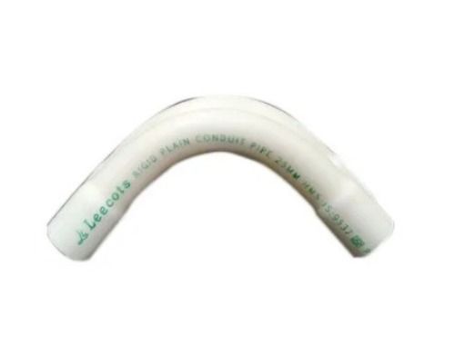 2 Mm Thick 60 Hrc 1 Inch Round Color Coated Polyvinyl Chloride Bend  Application: Electric Fittings