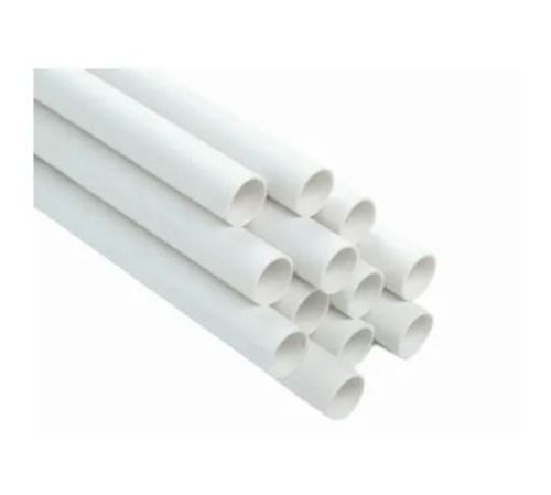 White 30 Meter 2 Mm Thick 25 Mm Round Pvc Electrical Conduit Pipe