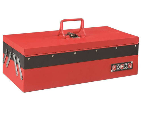 535x258x225 Mm 6 Kilogram Rectangular Adjustable Metal Tools Box