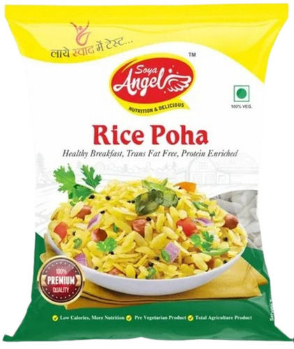 Trans Fat Free Protein Enriched Healthy Pure And Dried Salted Rice Poha