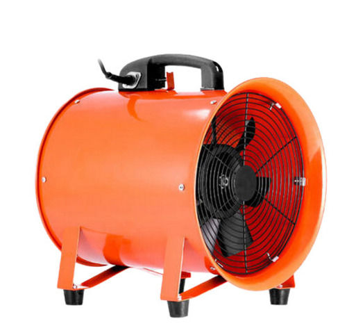 Orange 0.25 Hp 220 Voltage Portable Aluminum Electrical Ventilation Blower