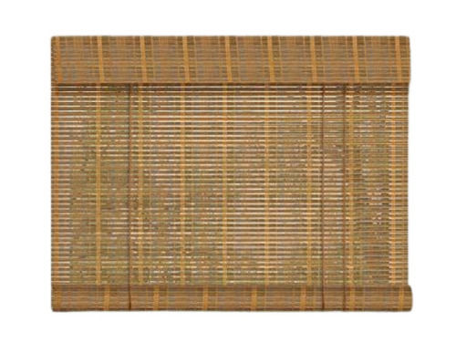 Brown 1.5 Foot Wide Modern Style Eco Friendly Wooden Roller Window Blinds