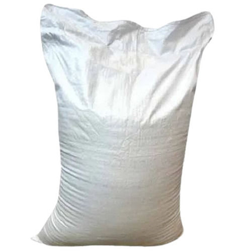 White 2 X 1 Feet 50 Grams Rectangular Plain Polypropylene Fertilizer Bag