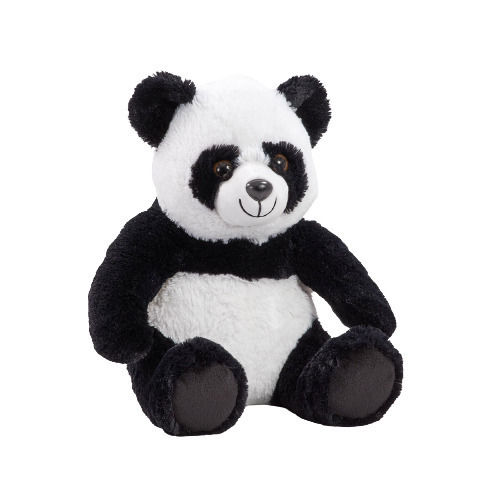 22.1x19.56x12.45 Cm 150 Gram Cotton Filling Soft Polyester Panda Toy 