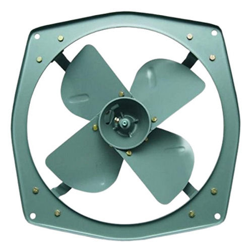 220 Voltage 1350 Rpm Speed 450 Mm Sweep Wall Mounted Exhaust Fan Blade Material: Aluminium