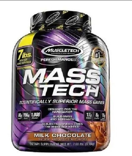 3.18 Kg Mass Gainer With Milk Chocolate Flavor For Gain Muscle And Strength Dosage Form: Powder