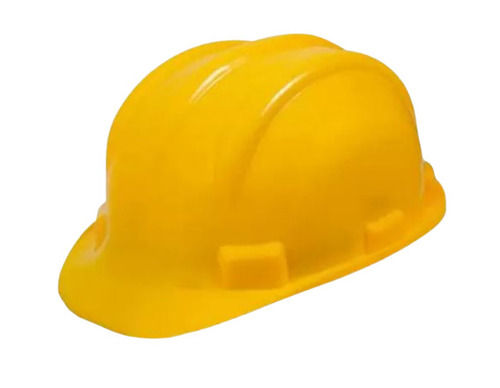 Yellow 300 Grams Open Face Round Abs Plastic Safety Helmet For Industrial