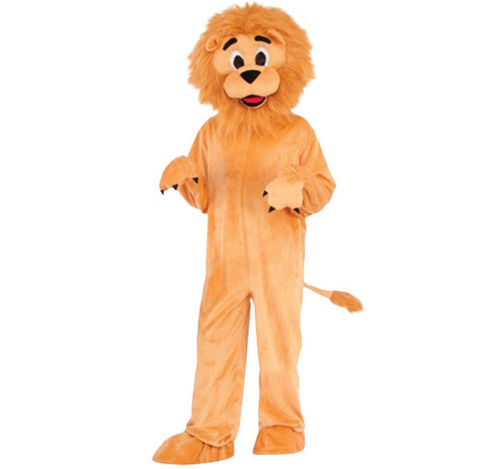 46 Inches Light Weight Polyester Lion Cartoon Costume 