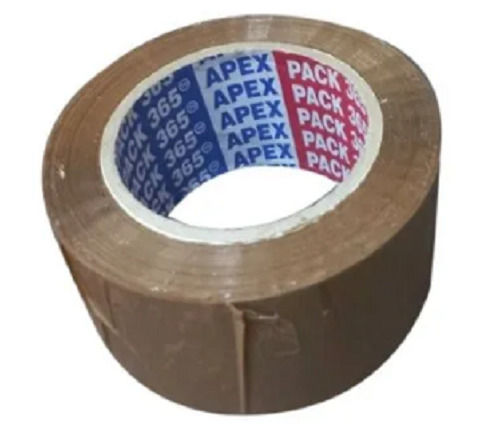 50 Meter Long Single-Side Rubber Adhesive Bopp Brown Tapes For Carton Sealing