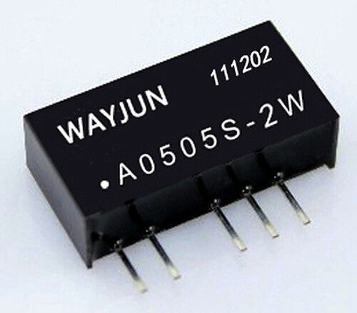 Fixed Input,unregulated Dual Output, 2w A Series