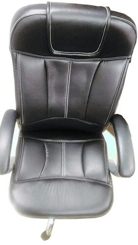 Modern One Piece Movable Indian Style Metal And Leather Sponge Chair  No Assembly Required