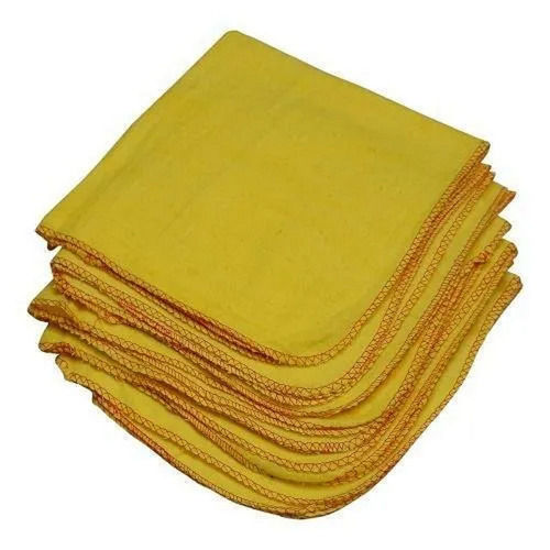 Plain Pattern Oil Absorbent Cotton Flannel Home Cleaning Duster Cloths