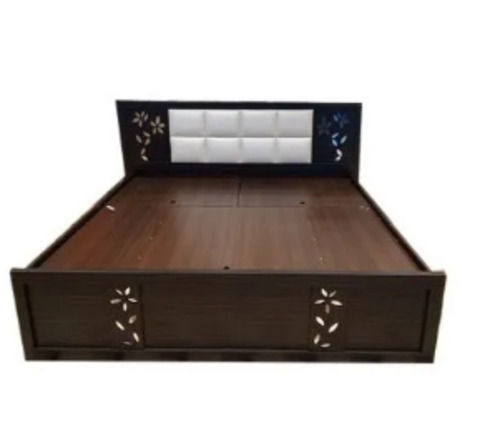 Handmade Polish Finish And Termite Proof Wooden Double Bed