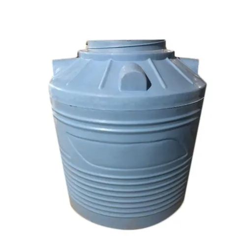 Polished Surface Low Heat Absorbent Triple Layered Plastic Water Storage Tank Capacity: 500 Liter/Day