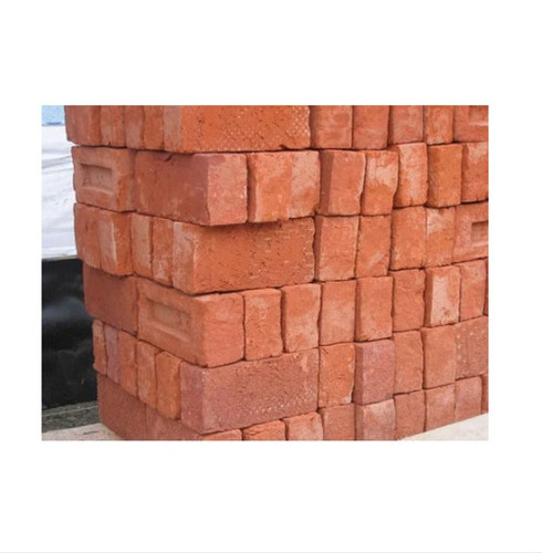 Rectangular Handmade Solid Porosity Red Bricks For Construction Use 