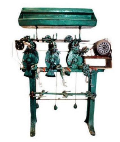 Green 1 Horse Power 220 Volt Mild Steel Electric Thread Winding Machine