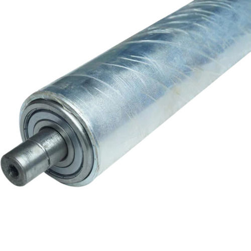 Silver 100 Mm Diameter Polished Finish Heat Resistant Stainless Steel Round Conveyor Roller