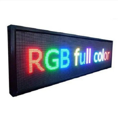 100 X 24 Inches Rectangle Dot Matrix Outdoor Led Display Panels Brightness: 300 Cd/M