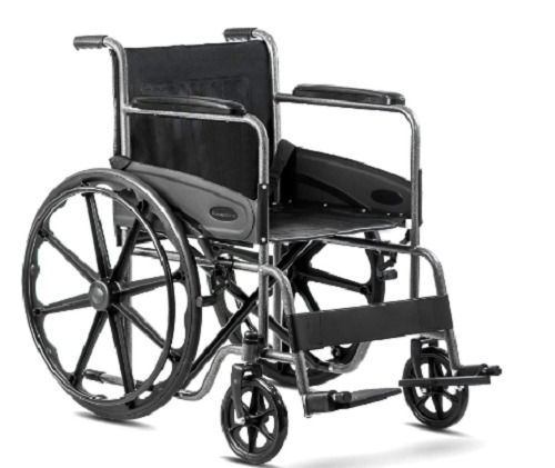 107 X 25 X 87 Cm 18 Kilogram Portable Steel And Nylon Body Manual Wheelchair 