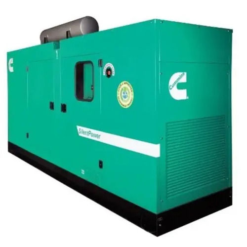 Green 150 Liter Fuel Capacity 75 Kva Three Phase Paint Coated Cummins Generator