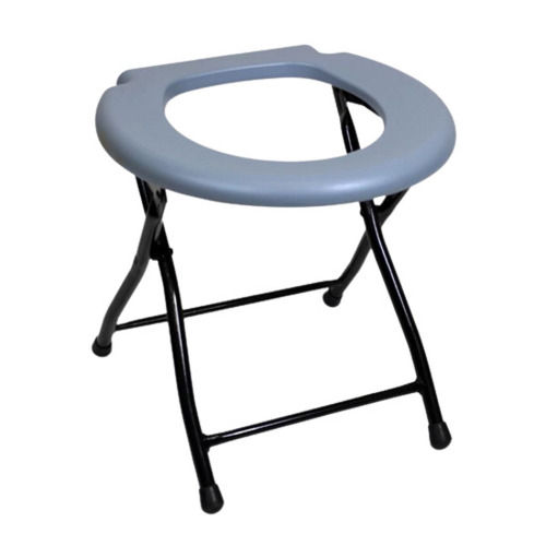 15x14.5 Inches 3 Kilogram Mild Steel And Plastic Body Foldable Commode Stool