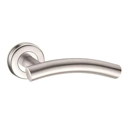 17.2X15.6X5.6 Cm Glossy Finished Stainless Steel Mortise Handle Application: Home Wooden Door