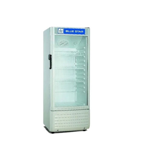 230 Voltage Single Door Stainless Steel And Glass Visi Cooler Capacity: 175 Liter/Day