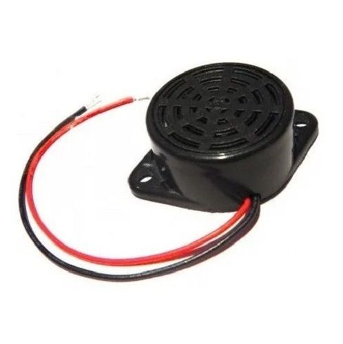 5 Voltage And 5 Wattage 50 Hertz Plastic Electric Buzzer For Industrial Alarm Light Color: Red