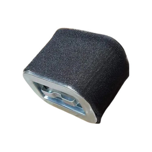 Black 7 X 5 X 4 Cm Rectangular Flexible Polyester Air Filter Foam For Two Wheeler 